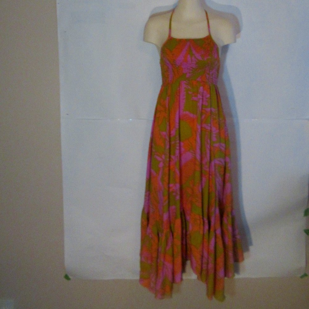 Free People Floral Summer Women's maxi  dress    XS